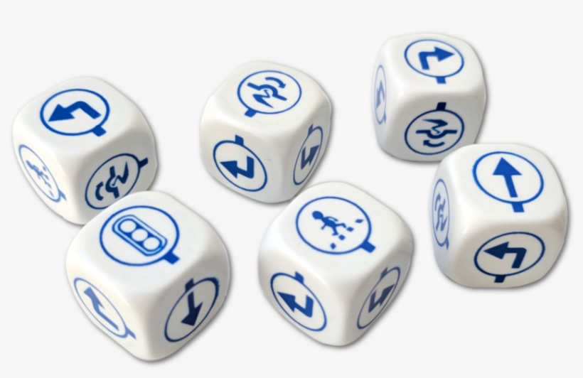 6 X Directions Dice - Dice Game, transparent png #4439924