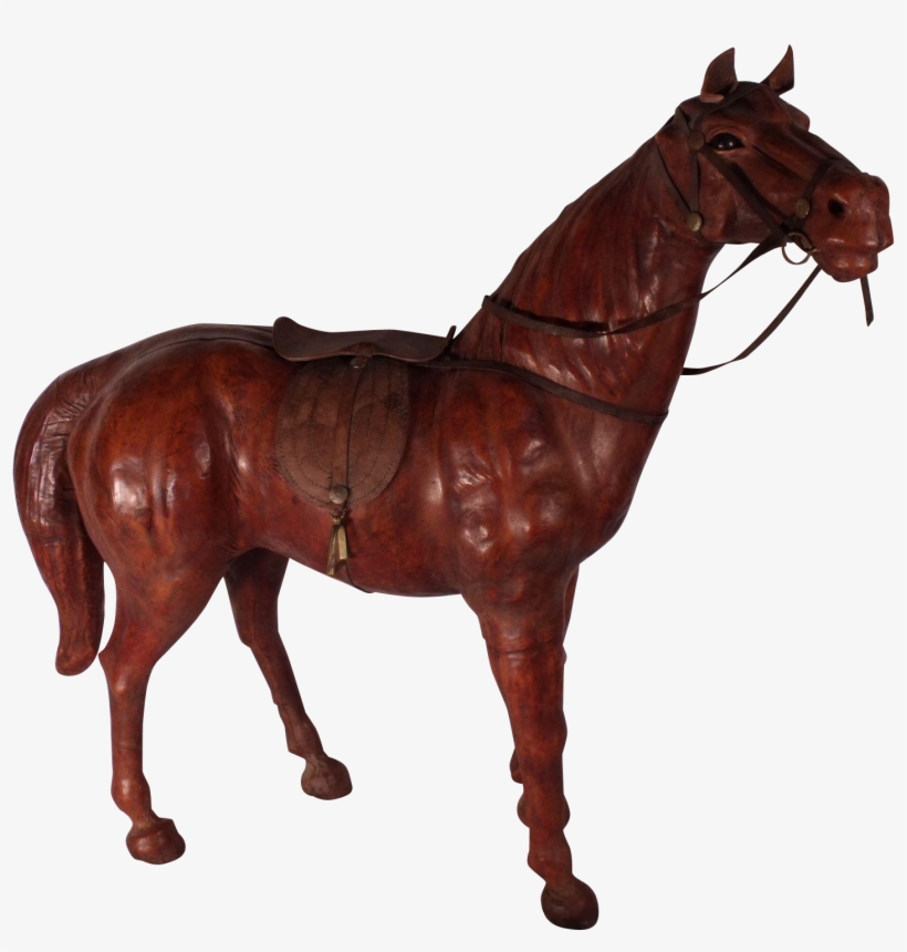 Abercrombie And Fitch Large Leather Horse - Abercrombie And Fitch Leather Horse, transparent png #4440078