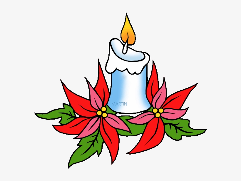 Holiday Candle Clipart, Explore Pictures - Clip Art Christmas Candle Png, transparent png #4440211