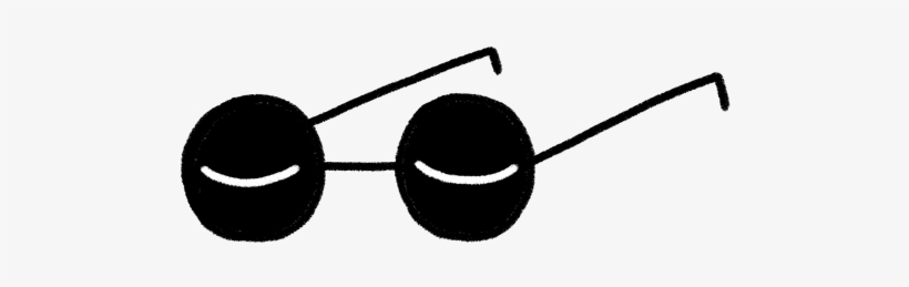Glasses Egg Sticker By Jocelyntsaih - Glasses, transparent png #4440576