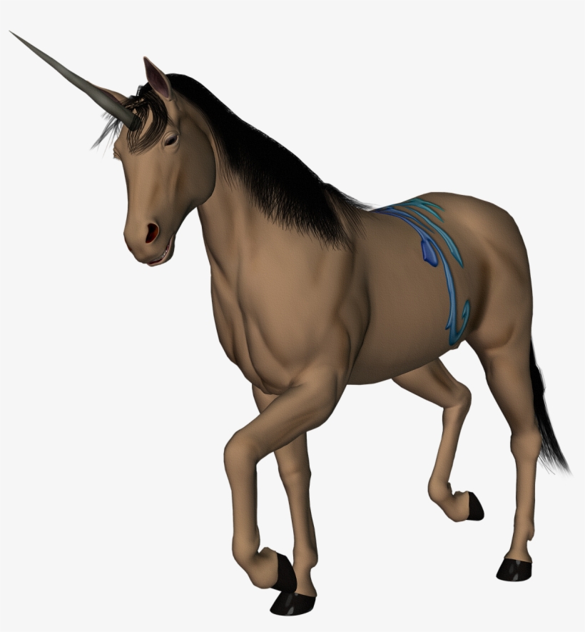 Unicorn Horse Fantasy Creature Png Image - Animales De Fantasia Png, transparent png #4440634