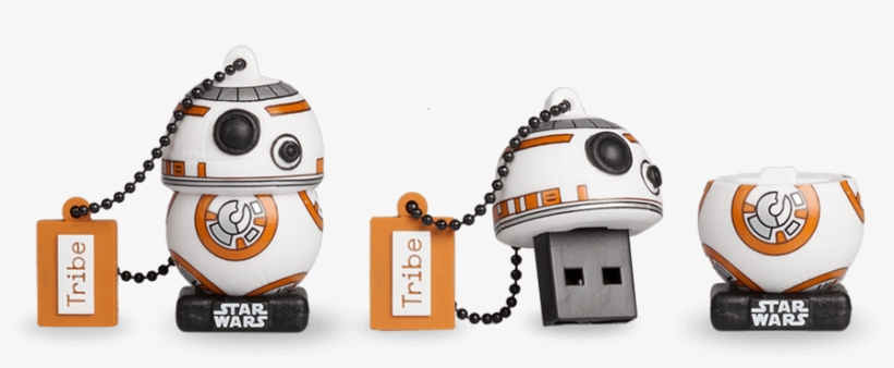 Clé Usb 16gb Bb-8 The Last Jedi - Pen Usb Tribe Star Wars Viii Bb-8 16gb, transparent png #4440693