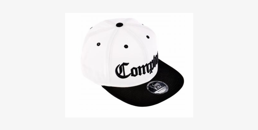 Thug Life Compton Cap White Black Green Rudecrucom - Baseball Cap, transparent png #4441042