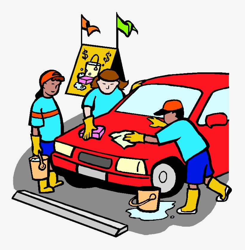 Car Clipart Cartoon - Car Wash School Fundraiser Clipart, transparent png #4441277