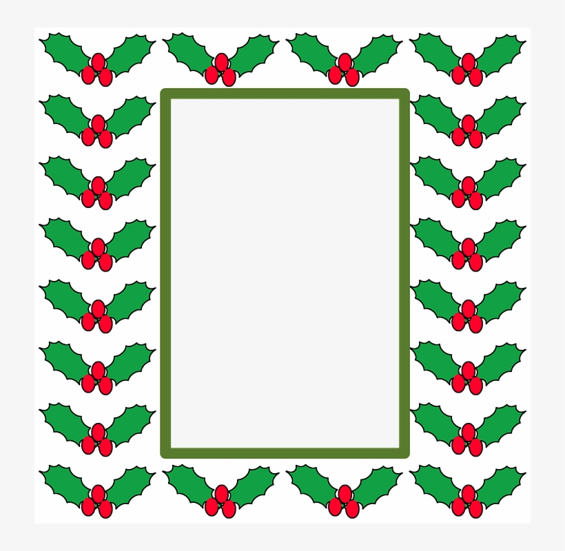 Christmas Border Clipart Free Christmas Border Clipart - Picture Frame, transparent png #4442238