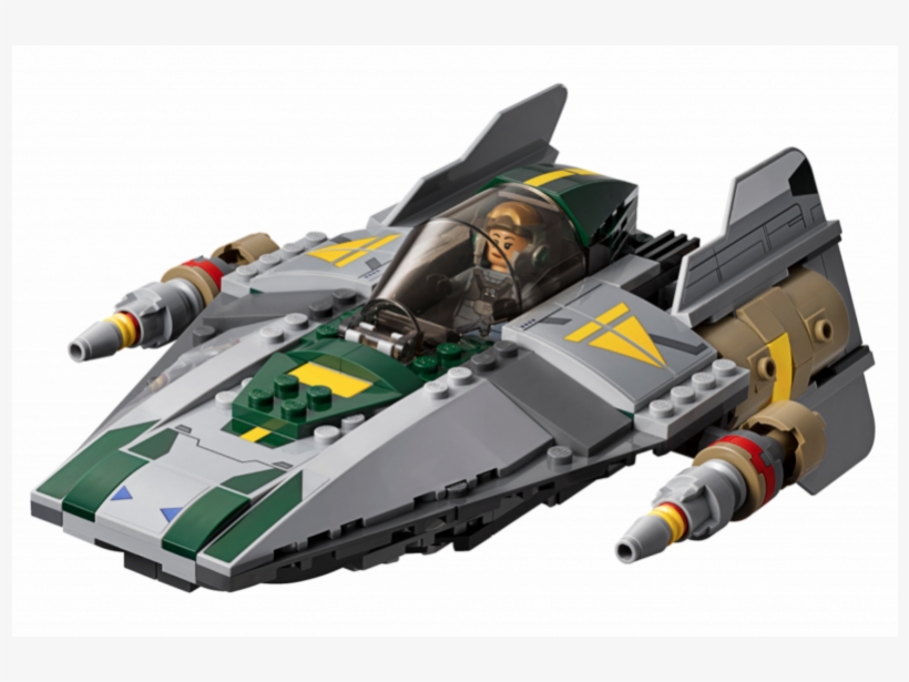 Lego Star Wars 75150 Tie Advanced Kontra Myśliwiec - Lego Star Wars 75150 Vader's Tie Advanced Vs. A-wing, transparent png #4442453