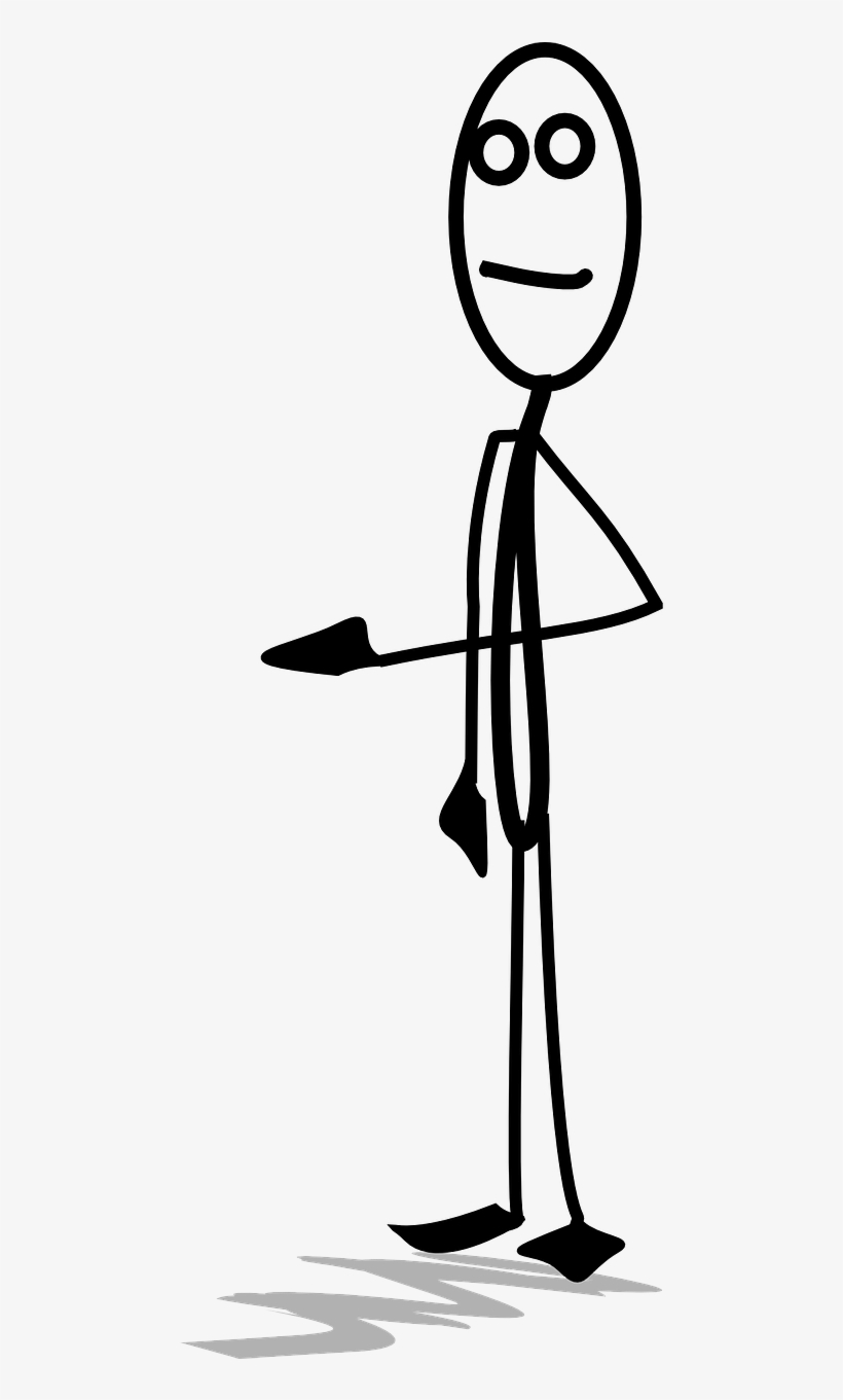 Stickman Gun Pointing, transparent png #4442648