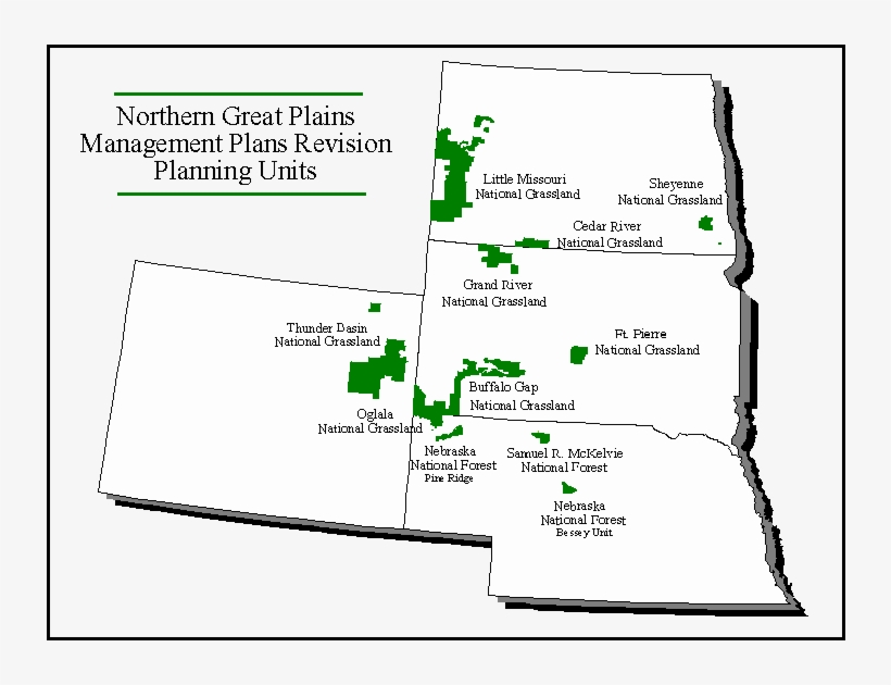 Map Of Grasslands Of Nebraska, Map Of Grasslands In - Diagram, transparent png #4442754