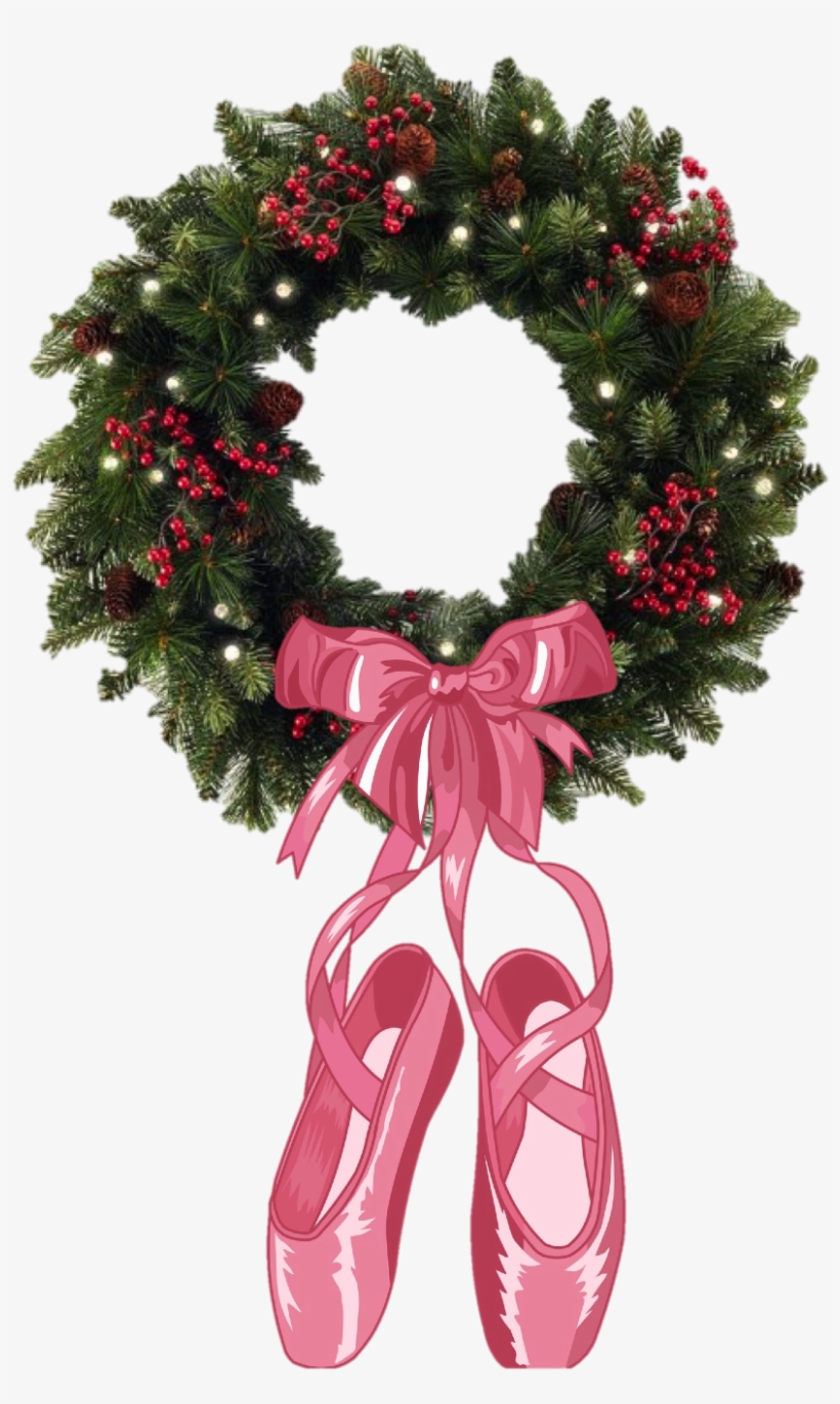 Holiday Themed Show, Combining Classic Excerpts From - Christmas Wreath, transparent png #4443246