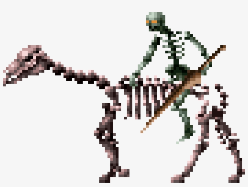 Rowdain - Skeleton Horse Castlevania, transparent png #4444107