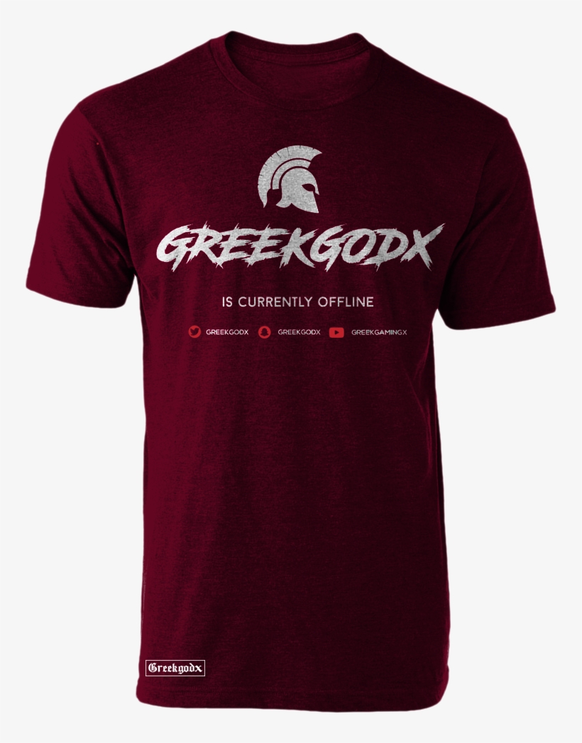 Ggx Offline Tee - Greekgodx Offline Screen, transparent png #4444952