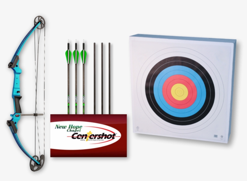 Centershot Archery - Genesis Original Bow With Kit Right Handed, Black, transparent png #4445009