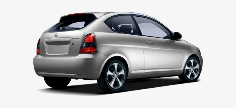 2009 Hyundai Accent - 2010 Hyundai Accent Hatchback, transparent png #4445309