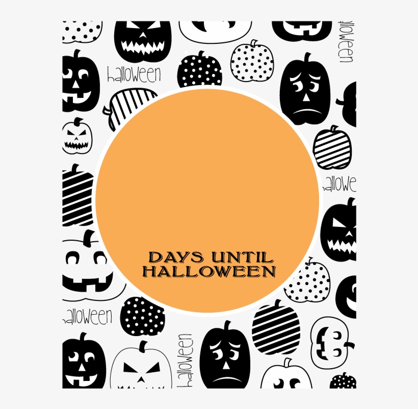 October 31 Countdown - October 31, transparent png #4445488