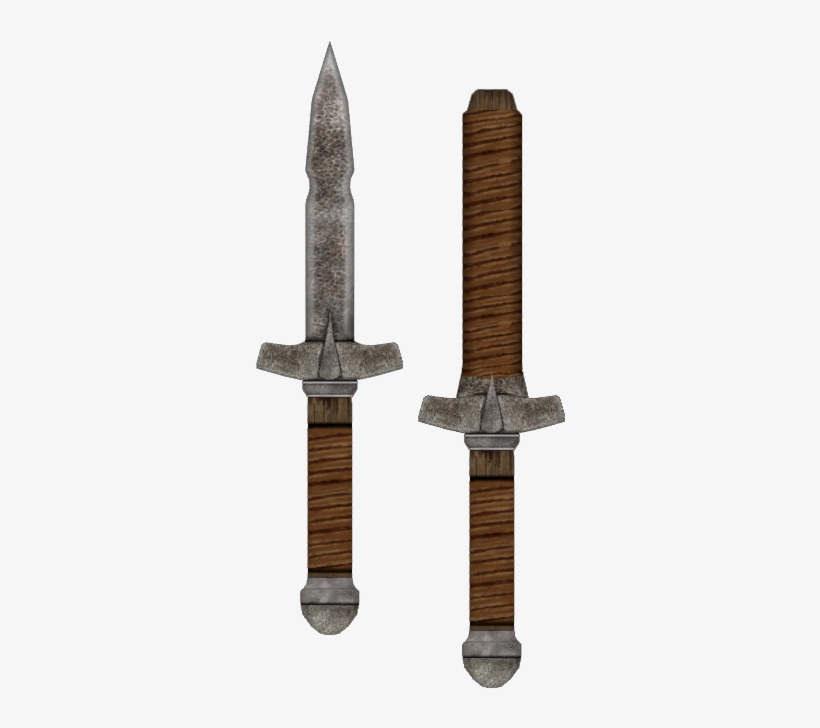 Discover Ideas About Oblivion - Elder Scrolls Iron Dagger, transparent png #4445836