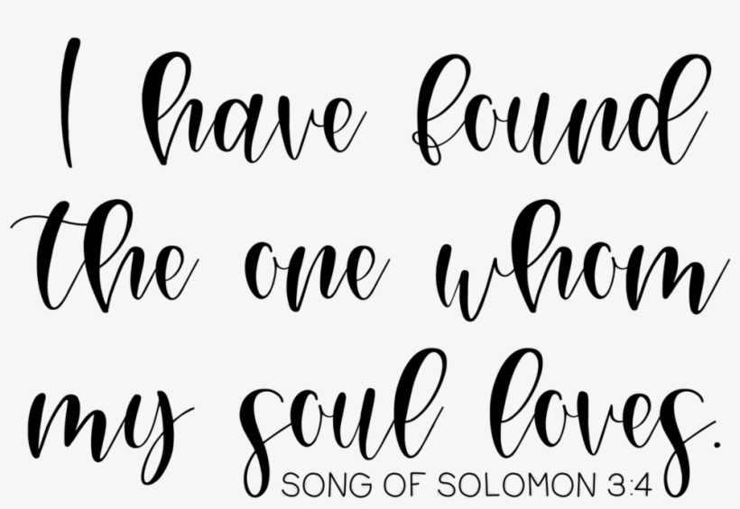 Song Of Solomon - Portable Network Graphics, transparent png #4445904