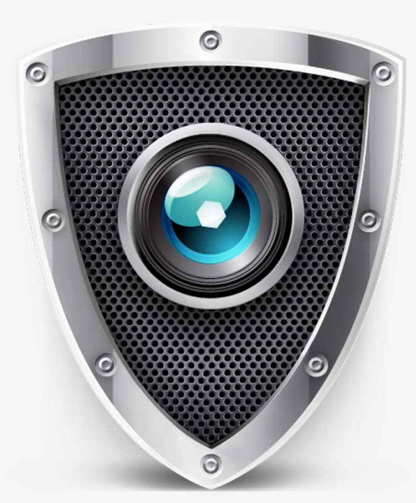 Security Camera Png Transparent Image - Logo Cctv Security Png, transparent png #4447010