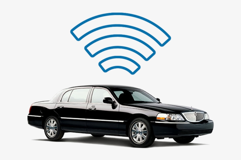 By Joining The Dashride Affiliate Network, Your Clients - Black Lincoln Town Car, transparent png #4448280