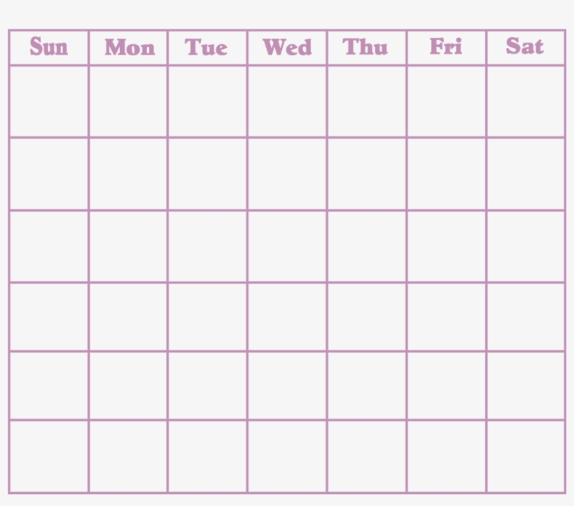 Calendar Chart Template