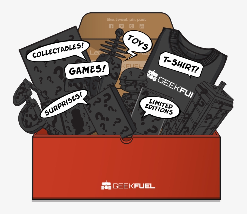 Tech Geek Gamers Is A Weekly Show Related To Technology, - Geek Fuel Box Png, transparent png #4448453