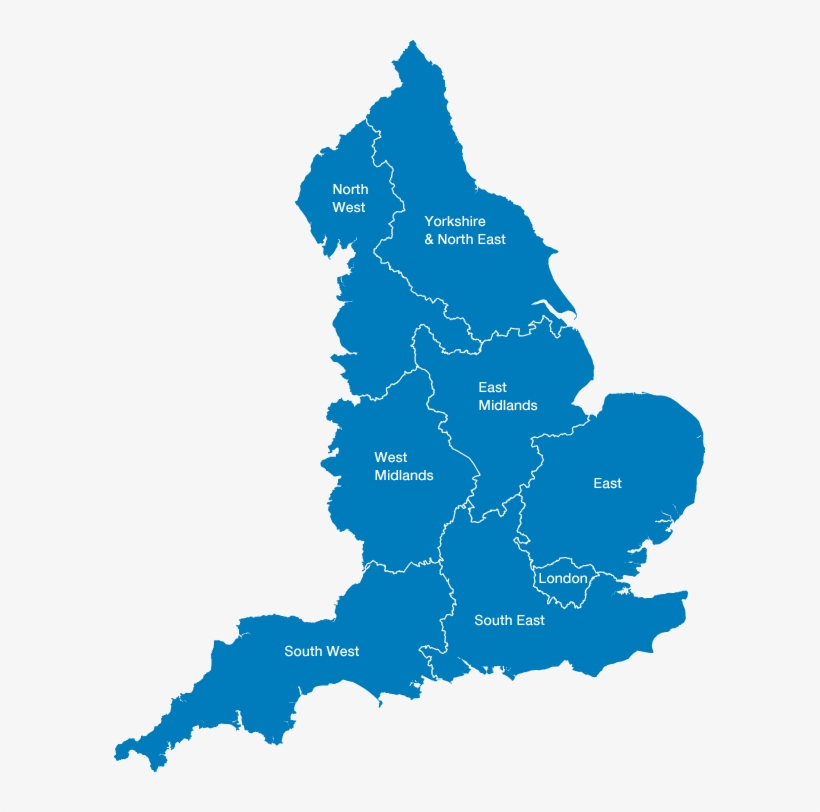 Browse By Region - Major Trauma Centres Uk, transparent png #4448557