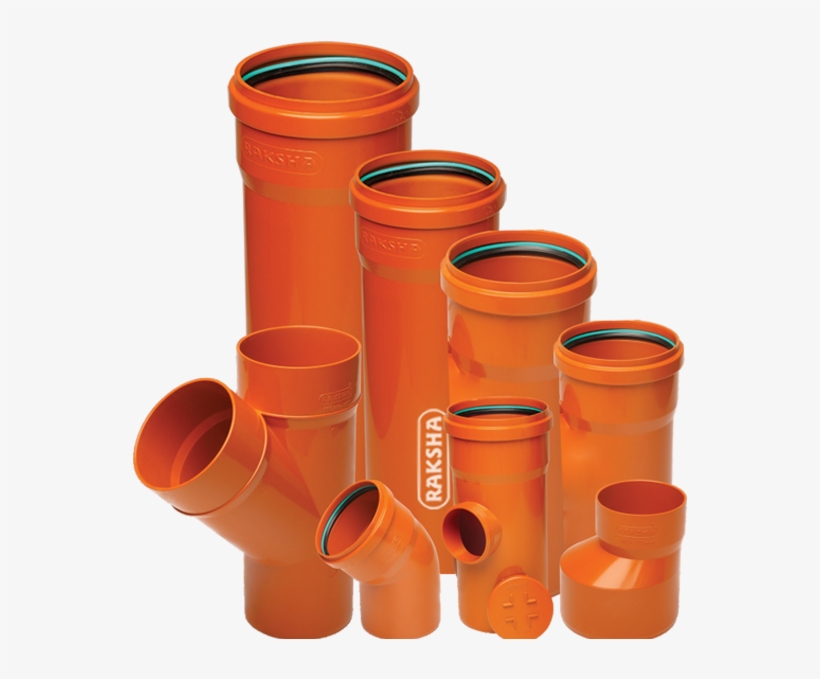 Underground Drainage Pipes & Fittings - Piping And Plumbing Fitting, transparent png #4449206