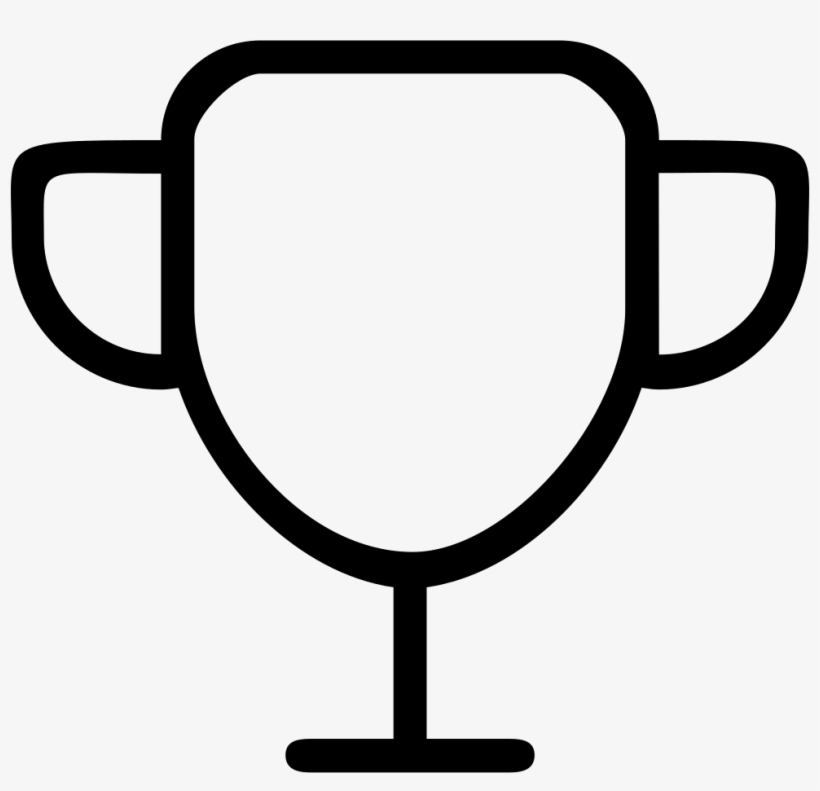 Match Comments - Trophy Outline Png, transparent png #4449455