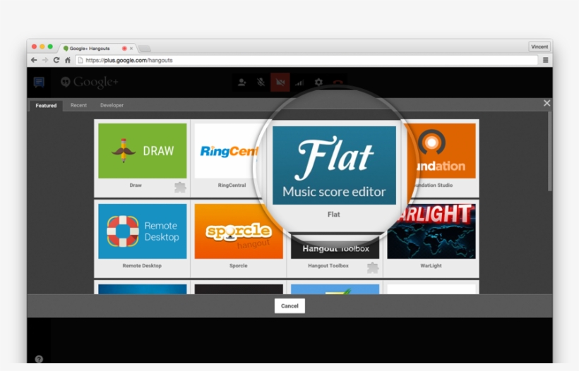 Applications Featured On Google Hangouts - Ringcentral, transparent png #4449611
