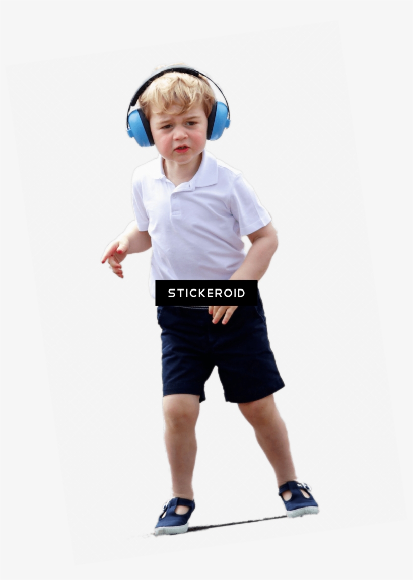 Prince George With Ear Protection, transparent png #4450881