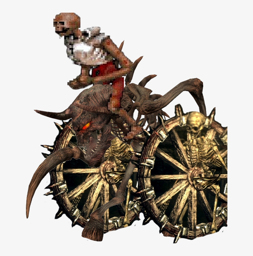 View Samegoogleiqdbsaucenao 1494267636240 , - Skeleton Wheel Revenant Kleer, transparent png #4452567