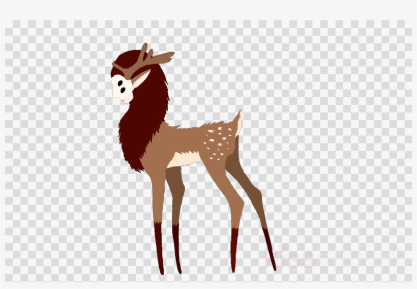 Download Transparent Deer Clipart Reindeer Clip Art - Creepypasta Laughing Jack Doll, transparent png #4453497