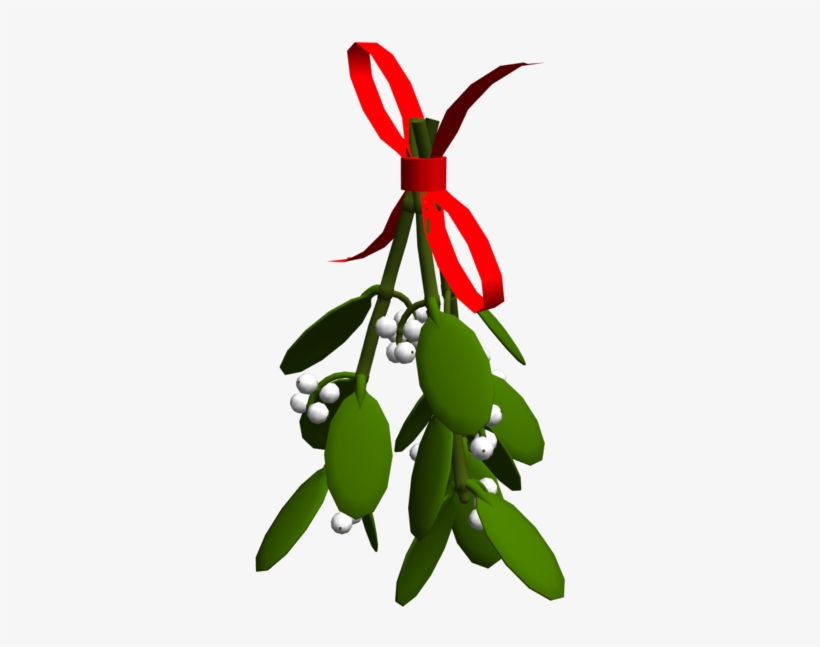 [mmd] Mistletoe Accessory By Wampa842 Mistletoe, Sarcasm, - Mmd Christmas Accessories, transparent png #4454056