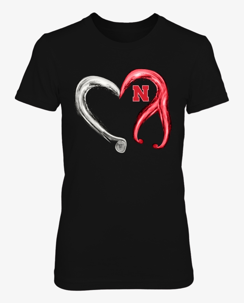 Stethoscope Hurricane Heart Front Picture - Kevin Harvick T Shirts, transparent png #4454402