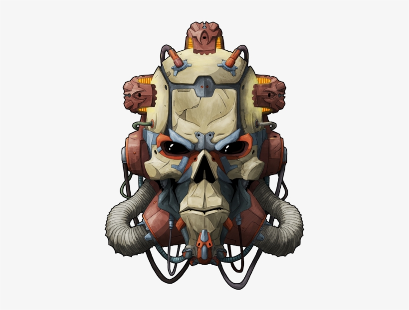 Cyberhead By Aleksandr Simonenko, Via Behance - Drawing, transparent png #4454861