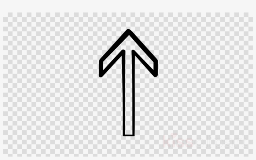 North Arrow Simple Clipart Arrow Symbol Clip Art - Clip Art Transparent Background Money Sign, transparent png #4455168