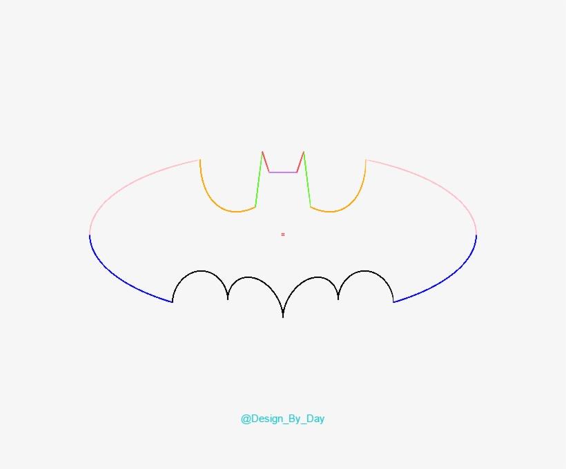 Batman Logo Html5 Canvas Experiment Browser Result - Graphics, transparent png #4455548