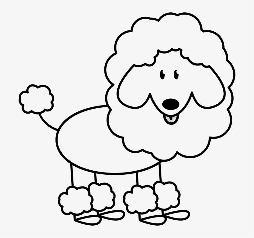 Drawn Poodle Stick Figure - Poodle Stick Figure, transparent png #4455667