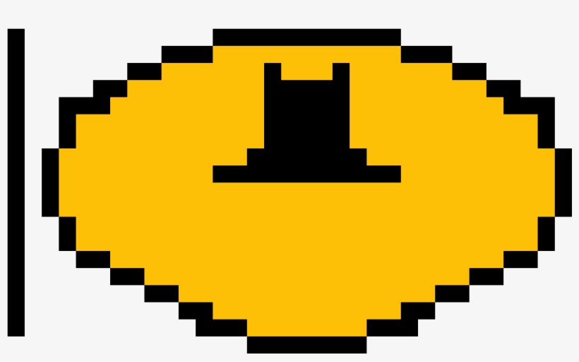 Batman Logo In Prosess - Happy Face Pixel, transparent png #4455668