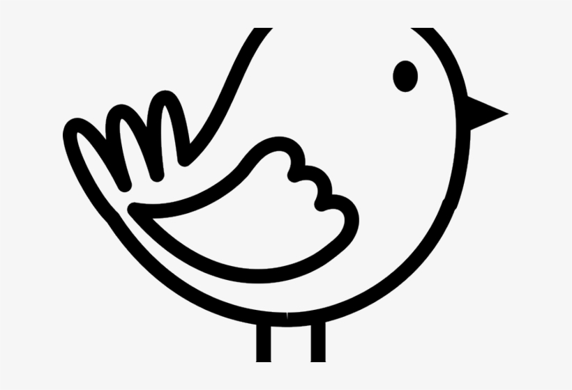 Stick Figure Bird - Stick Figure Bird Drawing, transparent png #4455788