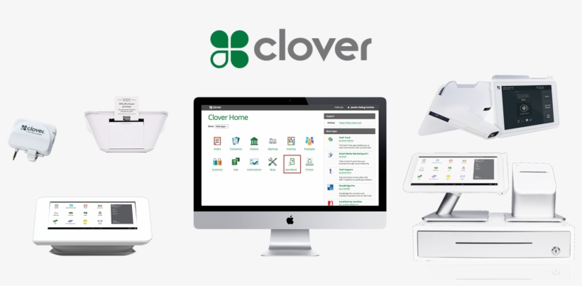 The Clover Pos System Family - Clover Network, transparent png #4456900