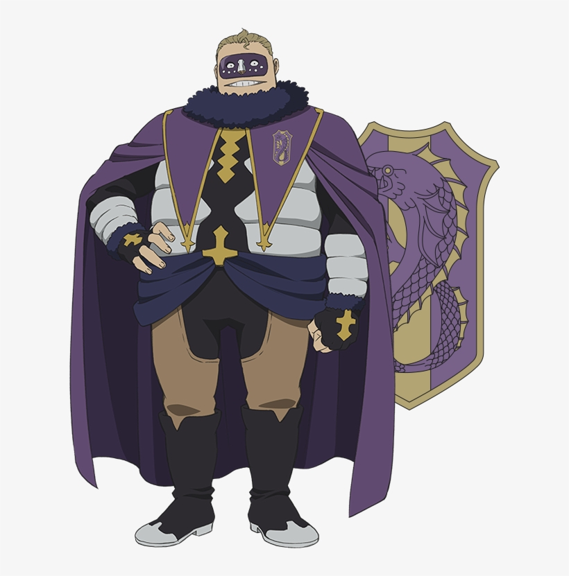 Gueldre Poizot - Black Clover Magic Knights Squads, transparent png #4457584