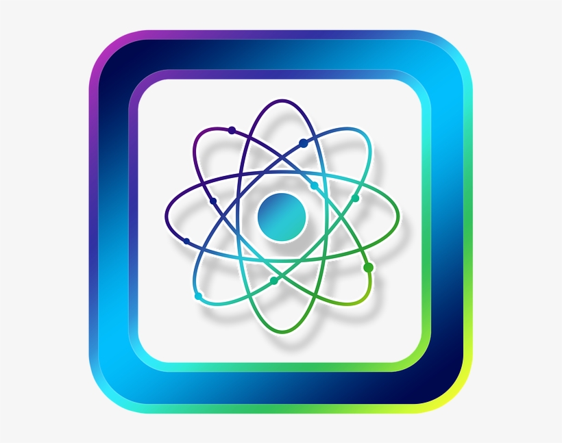 Icon, Atom, Symbol, Characters, Abstract, Atom Model - Simple Atom, transparent png #4458515