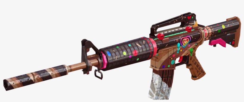 M4a1 S Valentine Rd2 - M4 Carbine, transparent png #4458944