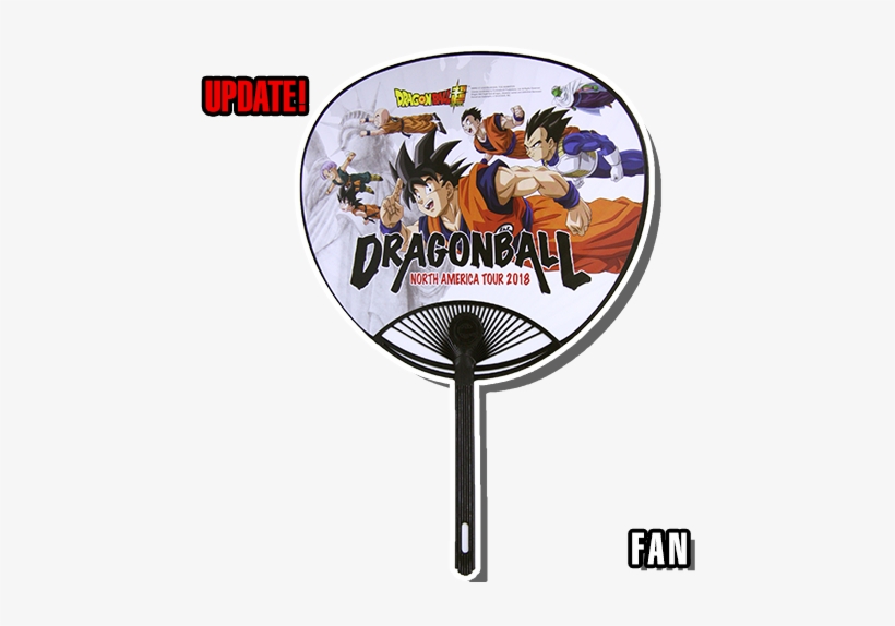 Dragon Ball North American Tour Fan - Paddle Tennis, transparent png #4459674