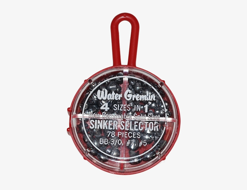 Water Gremlin Split Shot 4 Sizes In - Circle, transparent png #4460105