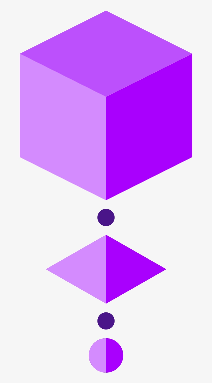 Pokestop Violette Cube Icon - Icon, transparent png #4461155