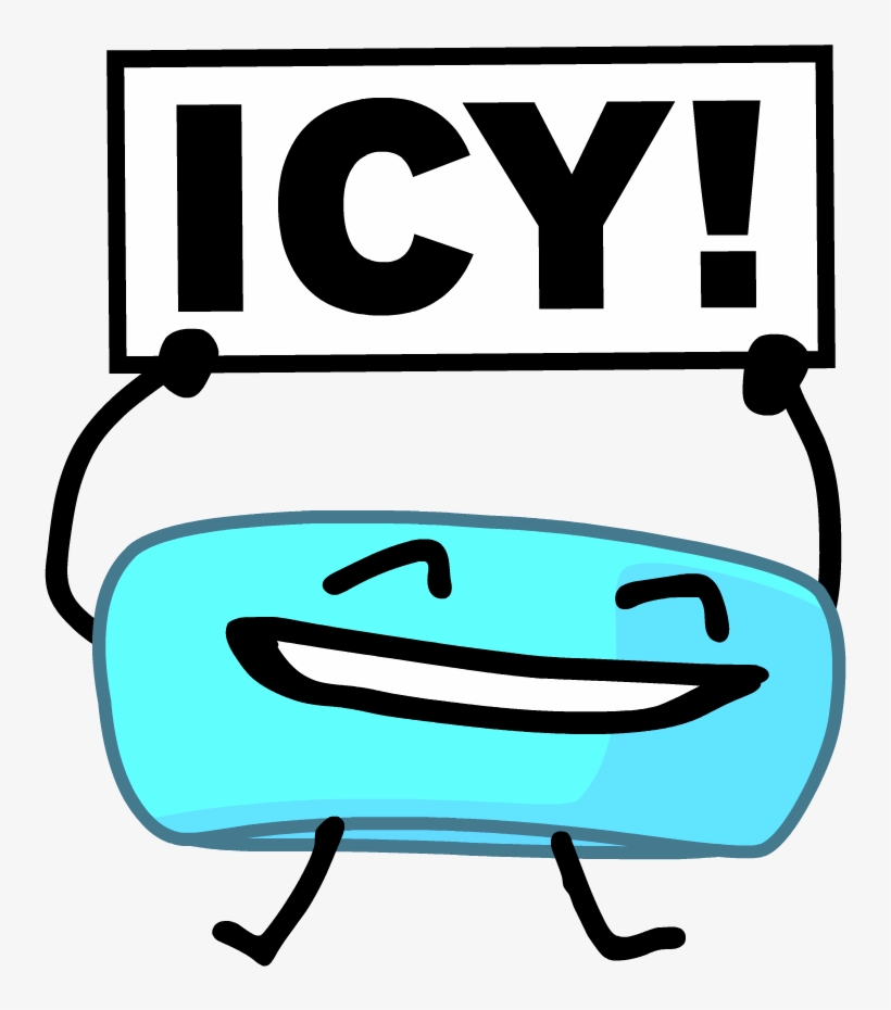 Go Ice Cube - Bfdi Go Ice Cube, transparent png #4461312