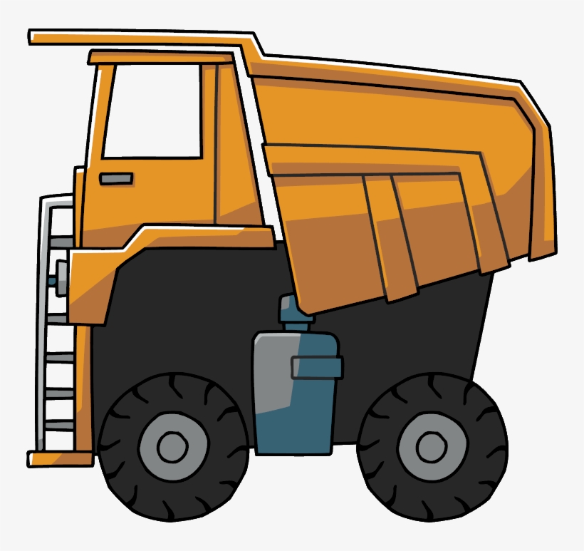 John Cena Clipart Truck - Super Scribblenauts Construction Vehicles, transparent png #4461686