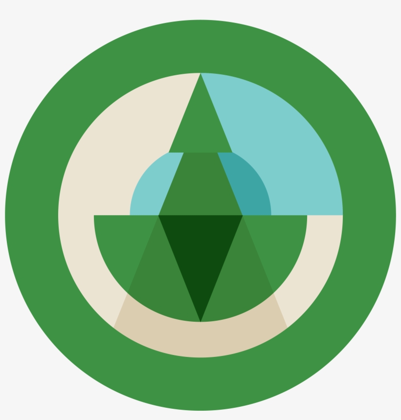 Volcano - Circle, transparent png #4461879