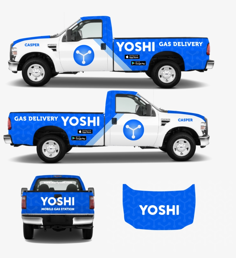 Yoshi Is A Gas Delivery Start Up, Where Customers Can - Car, transparent png #4462052